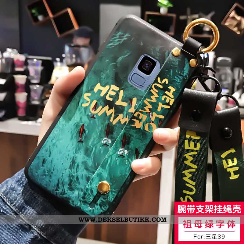 Etui Samsung Galaxy S9 Cartoon Silikon Hvit Anti-fall Hvitt, Deksel Samsung Galaxy S9 Trend Salg