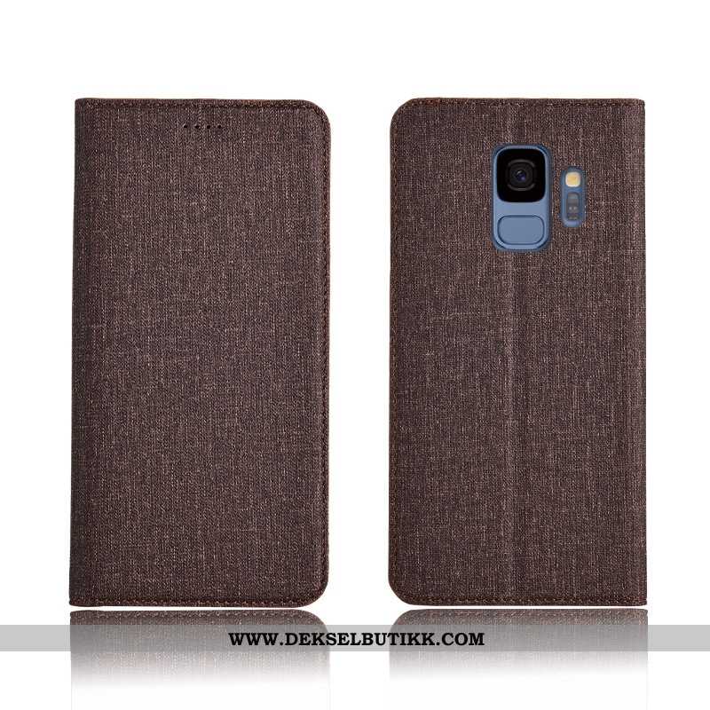 Etui Samsung Galaxy S9 Myke Skinndeksel Beskyttelse Blå, Deksel Samsung Galaxy S9 Silikon Billige