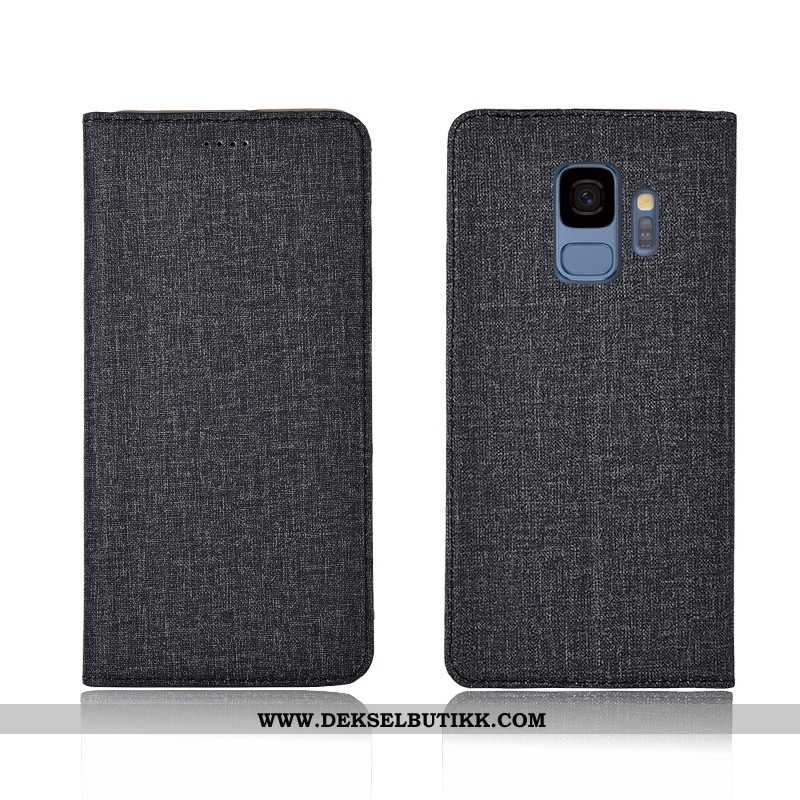 Etui Samsung Galaxy S9 Myke Skinndeksel Beskyttelse Blå, Deksel Samsung Galaxy S9 Silikon Billige