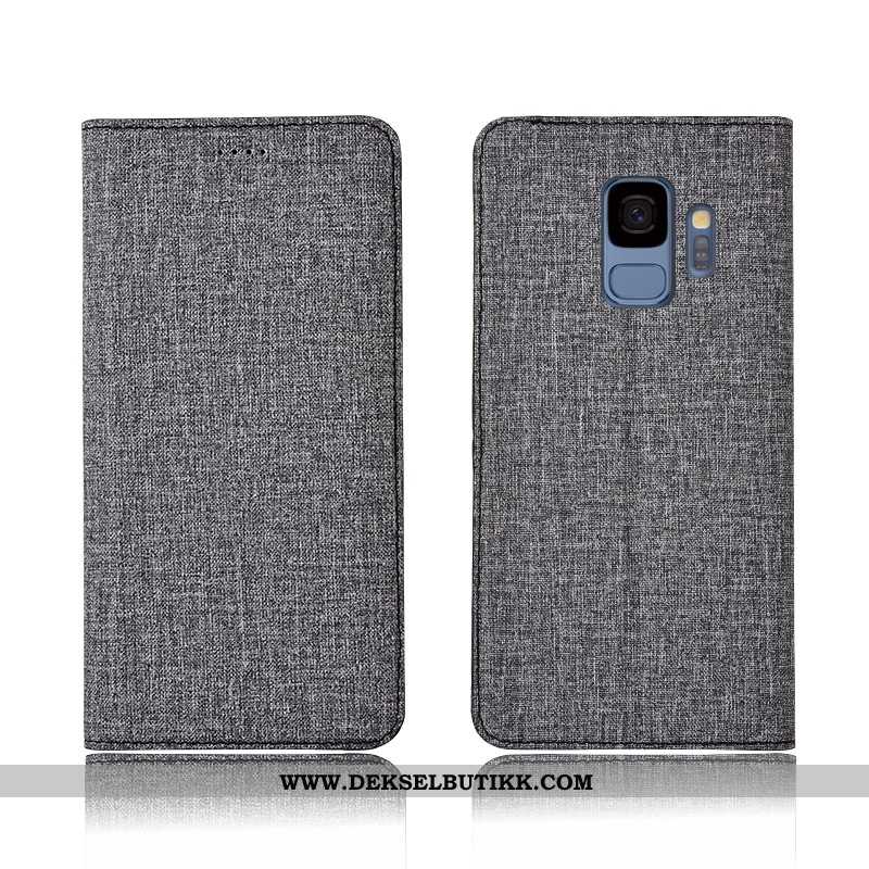 Etui Samsung Galaxy S9 Myke Skinndeksel Beskyttelse Blå, Deksel Samsung Galaxy S9 Silikon Billige