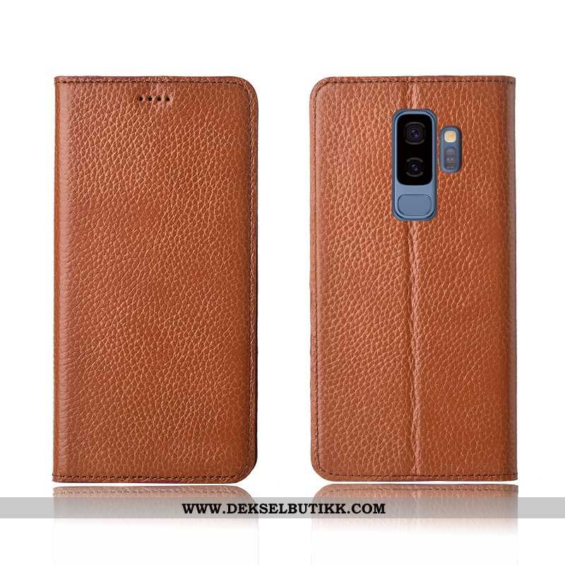 Etui Samsung Galaxy S9+ Silikon Khaki Anti-fall Stjernene, Deksel Samsung Galaxy S9+ Beskyttelse Til