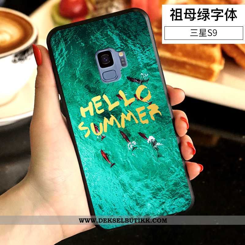 Etui Samsung Galaxy S9 Silikon Lovers Stjernene Av Personlighet Gul, Deksel Samsung Galaxy S9 Nubuck