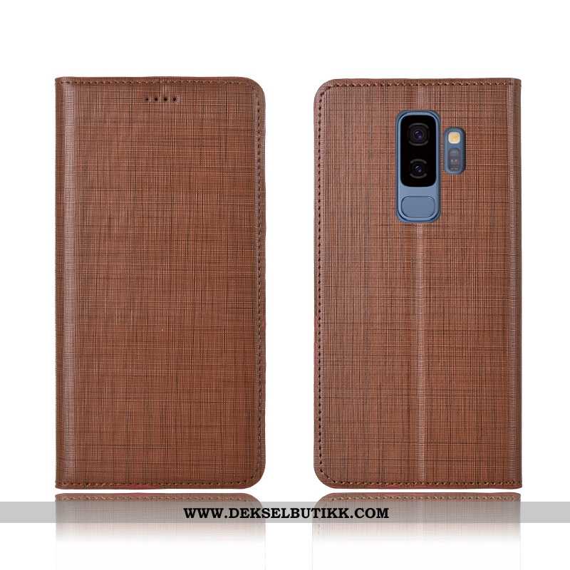 Etui Samsung Galaxy S9+ Silikon Rød Stjernene Deksel, Samsung Galaxy S9+ Beskyttelse Tilbud