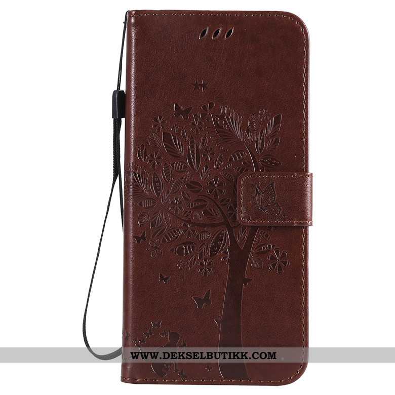 Etui Sony Xperia 1 Ii Skinndeksel Beskyttelse Clamshell Anti-fall Lilla, Deksel Sony Xperia 1 Ii Myk