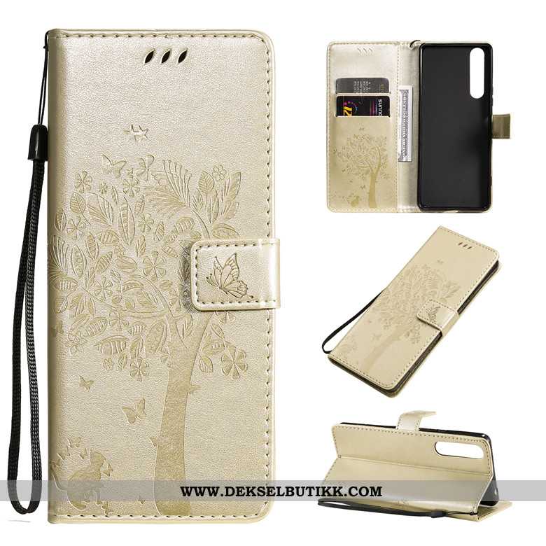 Etui Sony Xperia 10 Ii Skinndeksel Silikon Beskyttelse Anti-fall Gull, Deksel Sony Xperia 10 Ii Myke