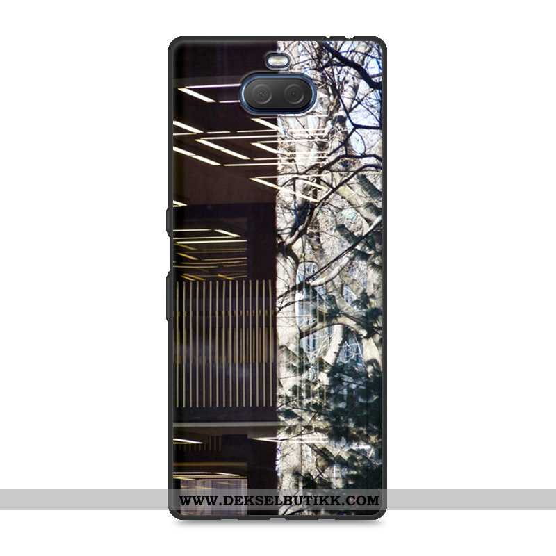 Etui Sony Xperia 10 Plus Myke Beskyttelse Kreativ Gul, Deksel Sony Xperia 10 Plus Silikon Billige