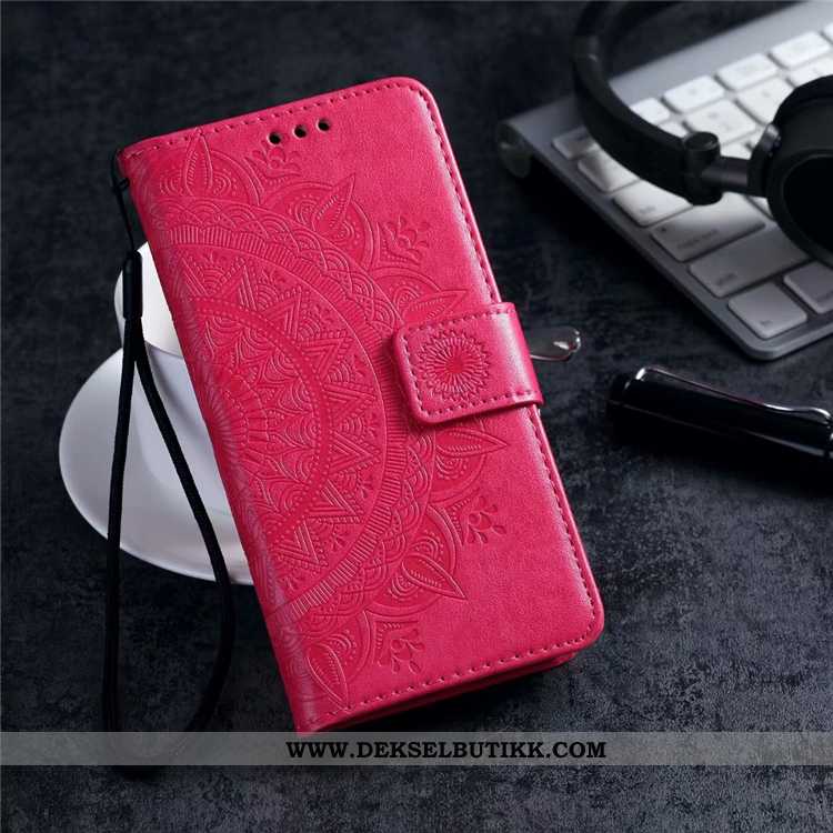 Etui Sony Xperia L2 Beskyttelse Anti-fall Clamshell Rosa, Deksel Sony Xperia L2 Myke Billig