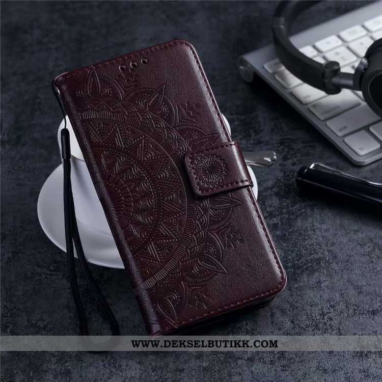 Etui Sony Xperia L2 Beskyttelse Anti-fall Clamshell Rosa, Deksel Sony Xperia L2 Myke Billig