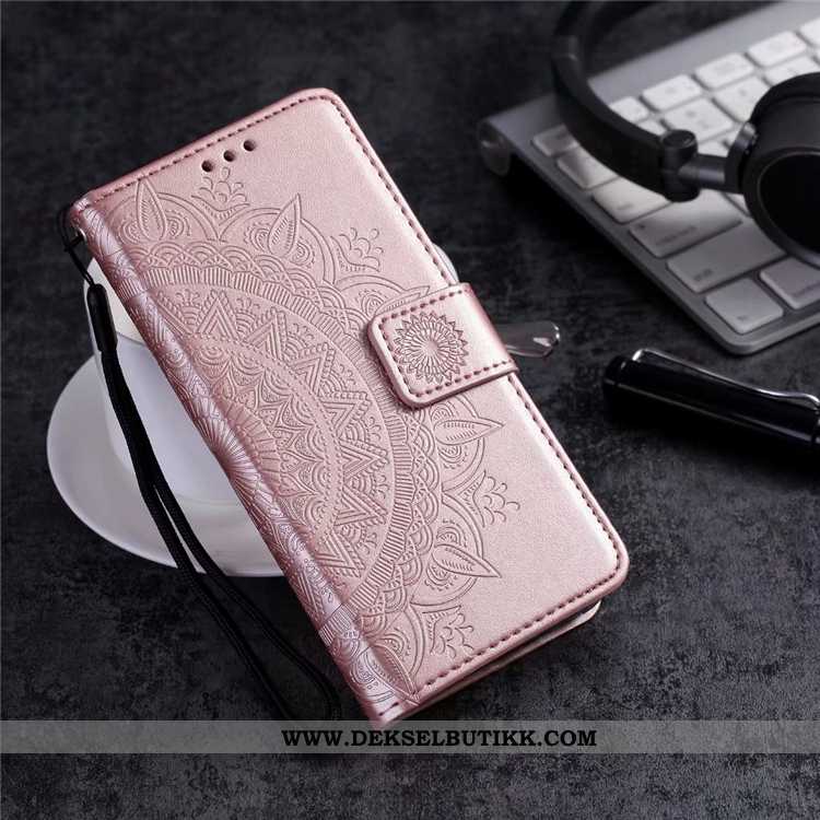 Etui Sony Xperia L2 Beskyttelse Anti-fall Clamshell Rosa, Deksel Sony Xperia L2 Myke Billig