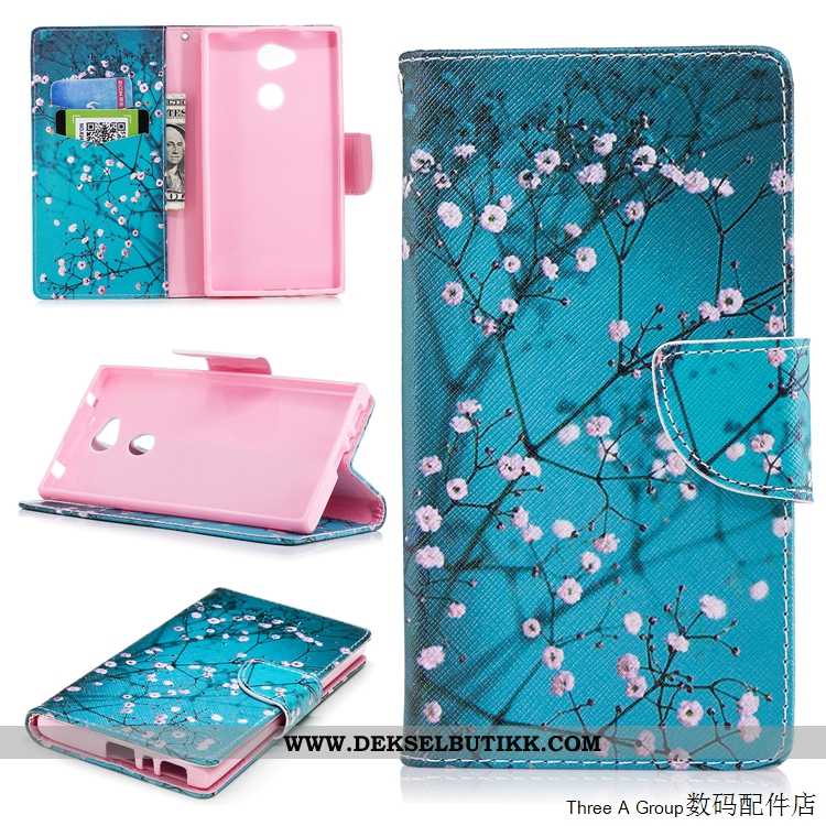 Etui Sony Xperia L2 Silikon Myke Hvit Hvitt, Deksel Sony Xperia L2 Beskyttelse Billige