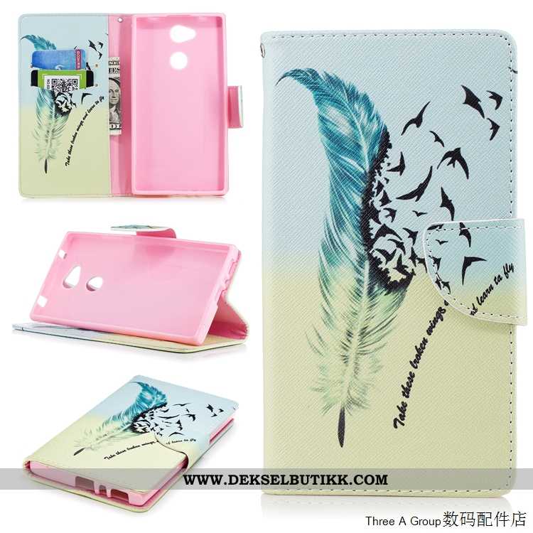 Etui Sony Xperia L2 Silikon Myke Hvit Hvitt, Deksel Sony Xperia L2 Beskyttelse Billige