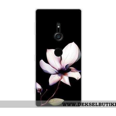 Etui Sony Xperia Xz2 Beskyttelse Farge Malt Svart Myke, Deksel Sony Xperia Xz2 Cartoon Tilbud