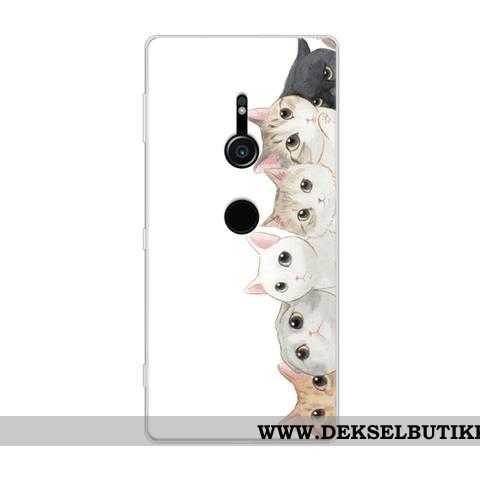 Etui Sony Xperia Xz2 Beskyttelse Farge Malt Svart Myke, Deksel Sony Xperia Xz2 Cartoon Tilbud