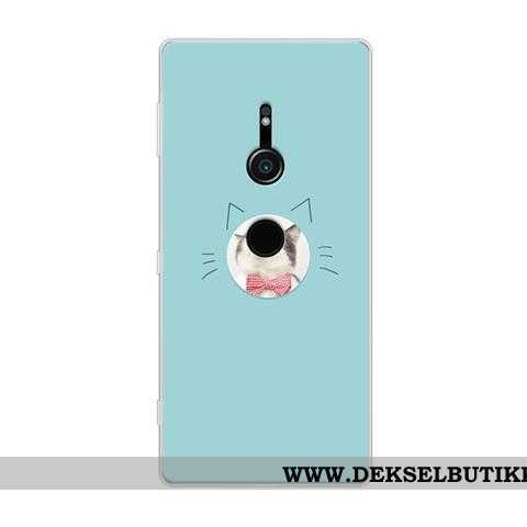 Etui Sony Xperia Xz2 Beskyttelse Farge Malt Svart Myke, Deksel Sony Xperia Xz2 Cartoon Tilbud