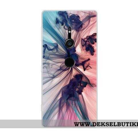 Etui Sony Xperia Xz2 Beskyttelse Farge Malt Svart Myke, Deksel Sony Xperia Xz2 Cartoon Tilbud