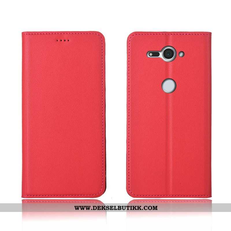 Etui Sony Xperia Xz2 Compact Beskyttelse Silikon Mobiltelefon Clamshell Brun, Deksel Sony Xperia Xz2