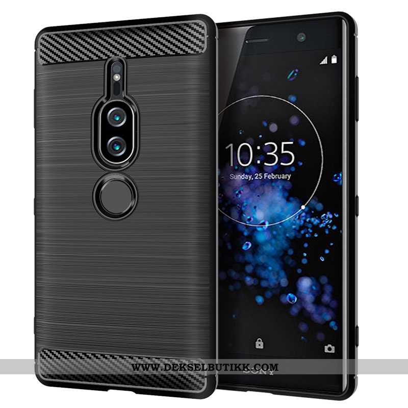 Etui Sony Xperia Xz2 Premium Myke Mobiltelefon Silke Anti-fall Rød, Deksel Sony Xperia Xz2 Premium S