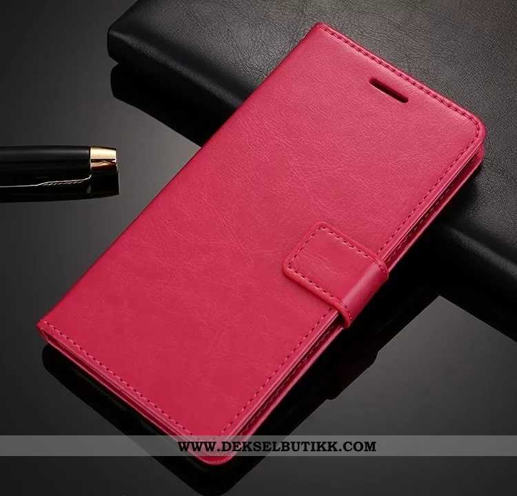 Etui Xiaomi Mi 10 Lite Skinn Lær Anti-fall Folio Liten Brun, Deksel Xiaomi Mi 10 Lite Beskyttelse Ra