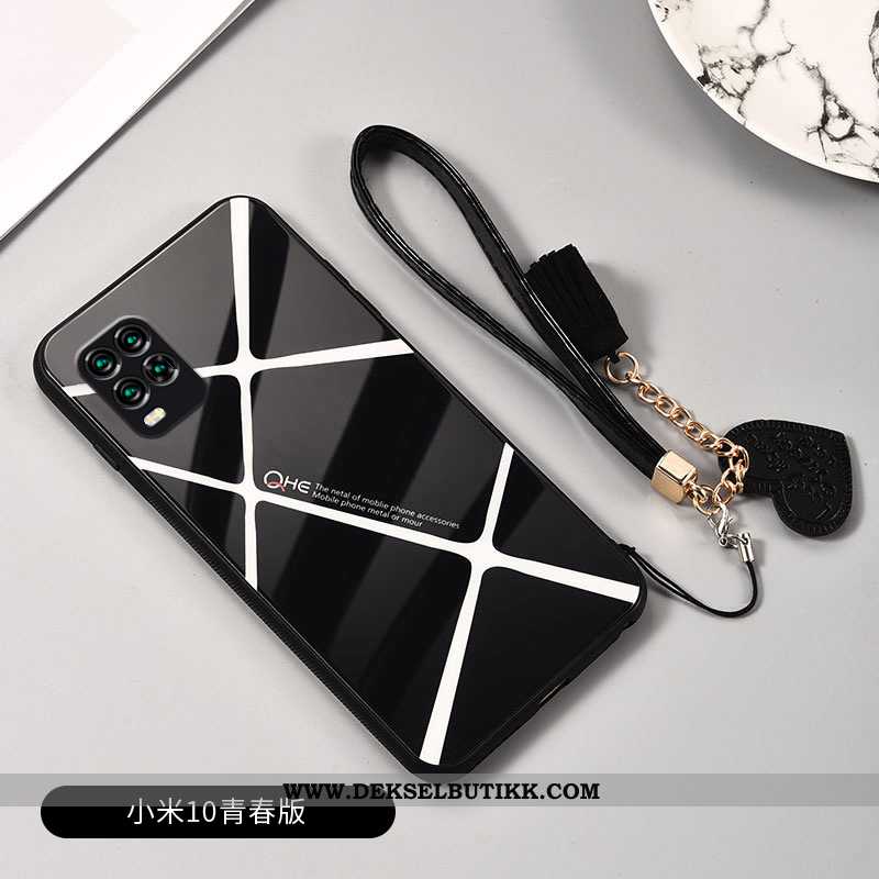 Etui Xiaomi Mi 10 Lite Ultra Anti-fall Hvit Myke Hvitt, Deksel Xiaomi Mi 10 Lite Tynne Billige