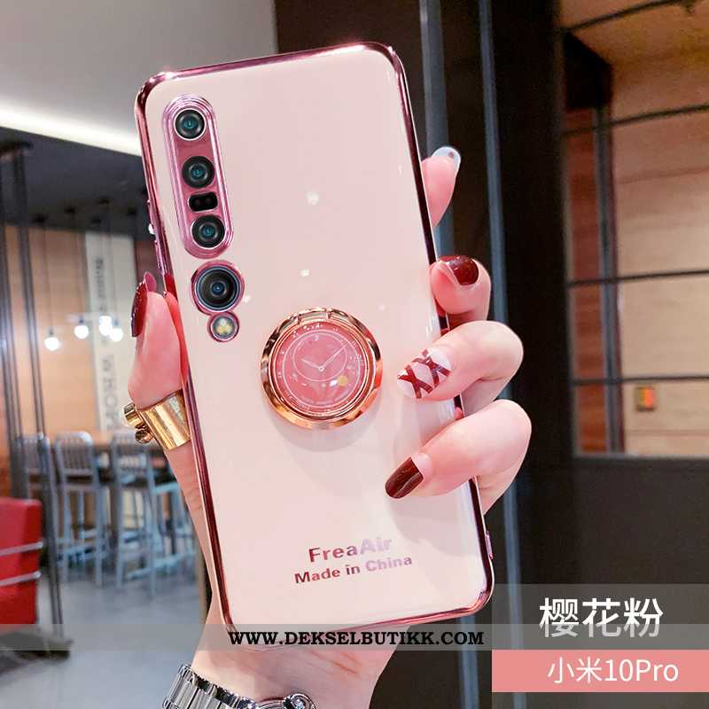 Etui Xiaomi Mi 10 Pro Myke Net Red Rosa Anti-fall, Deksel Xiaomi Mi 10 Pro Beskyttelse Butikk