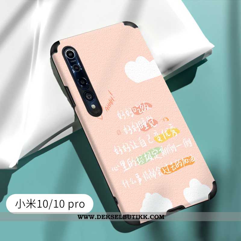 Etui Xiaomi Mi 10 Pro Silikon Mobiltelefon Deksel Anti-fall Grønn, Xiaomi Mi 10 Pro Kreativ Tilbud