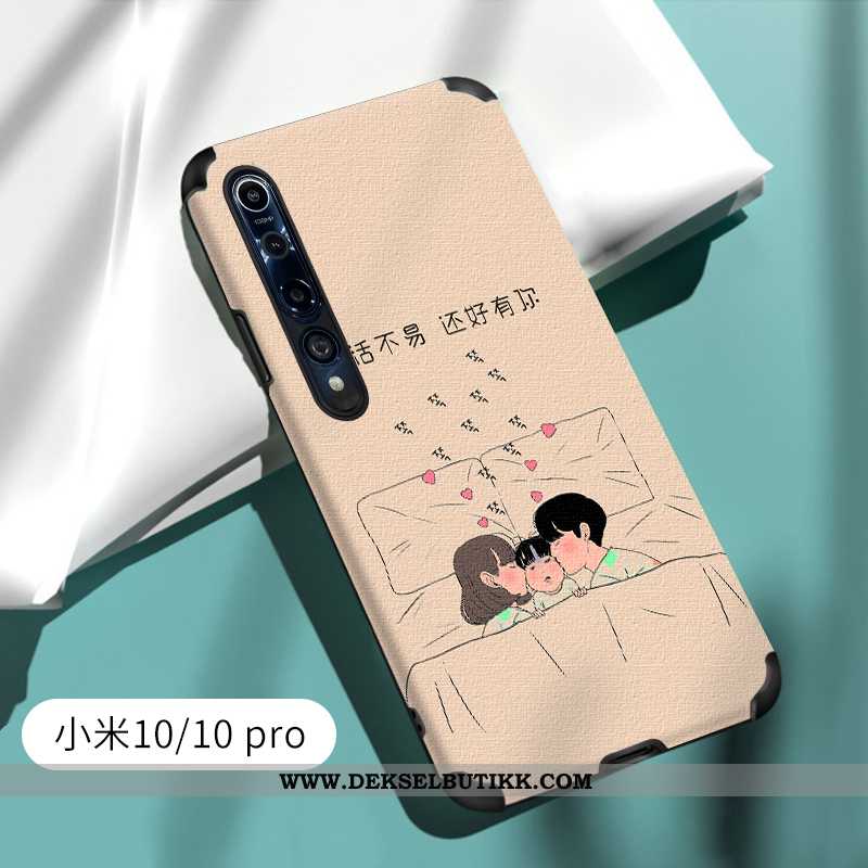 Etui Xiaomi Mi 10 Pro Silikon Mobiltelefon Deksel Anti-fall Grønn, Xiaomi Mi 10 Pro Kreativ Tilbud