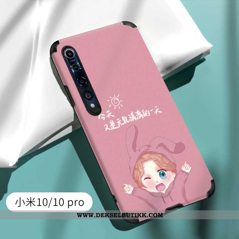 Etui Xiaomi Mi 10 Pro Silikon Mobiltelefon Deksel Anti-fall Grønn, Xiaomi Mi 10 Pro Kreativ Tilbud