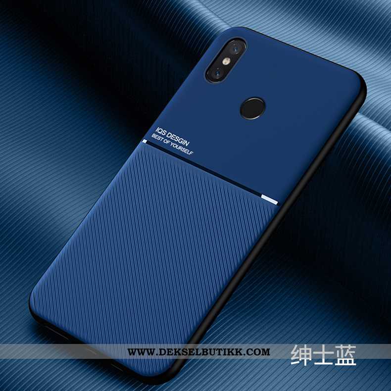 Etui Xiaomi Mi 8 Av Personlighet Hard Myke Blå, Deksel Xiaomi Mi 8 Kreativ Tilbud