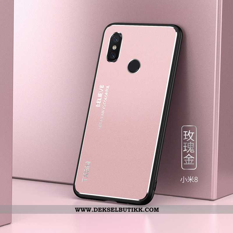 Etui Xiaomi Mi 8 Av Personlighet Mobiltelefon Ungdom Rosa, Deksel Xiaomi Mi 8 Kreativ Billige