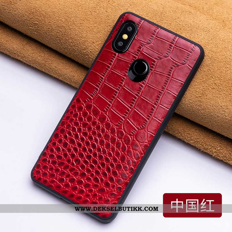 Etui Xiaomi Mi 8 Av Personlighet Trend Skinn Cow Brun, Deksel Xiaomi Mi 8 Kreativ Billige