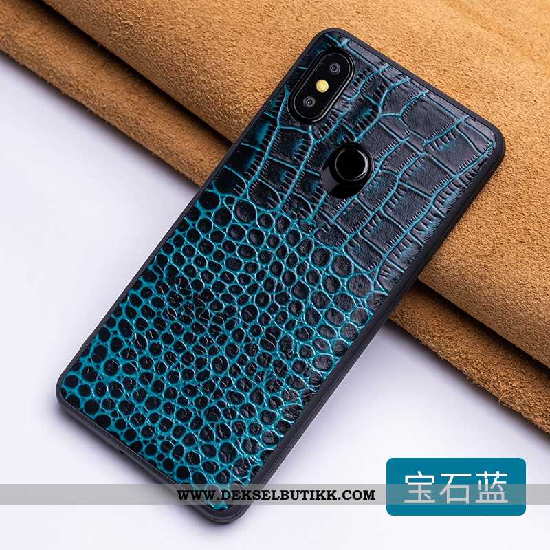 Etui Xiaomi Mi 8 Av Personlighet Trend Skinn Cow Brun, Deksel Xiaomi Mi 8 Kreativ Billige