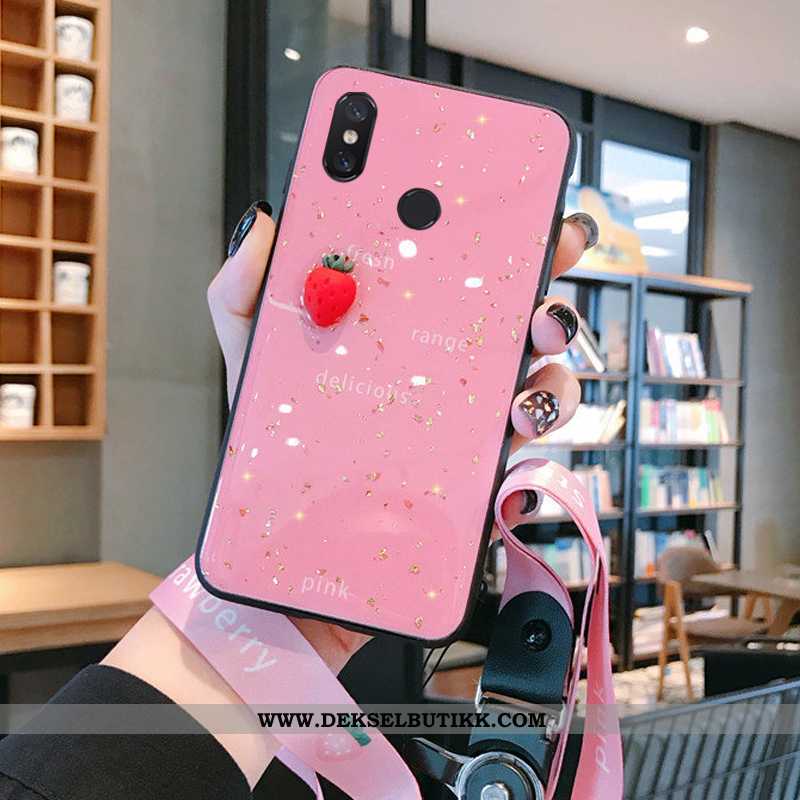 Etui Xiaomi Mi 8 Beskyttelse Alt Inkludert Net Red Grønn Rosa, Deksel Xiaomi Mi 8 Hengende Ornamente