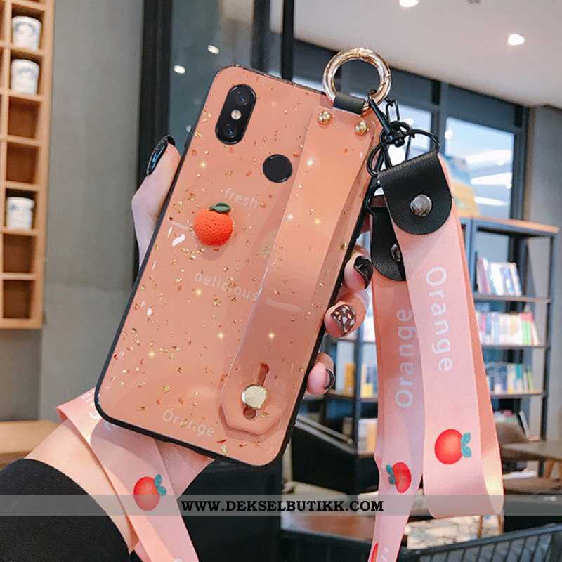 Etui Xiaomi Mi 8 Beskyttelse Alt Inkludert Net Red Grønn Rosa, Deksel Xiaomi Mi 8 Hengende Ornamente