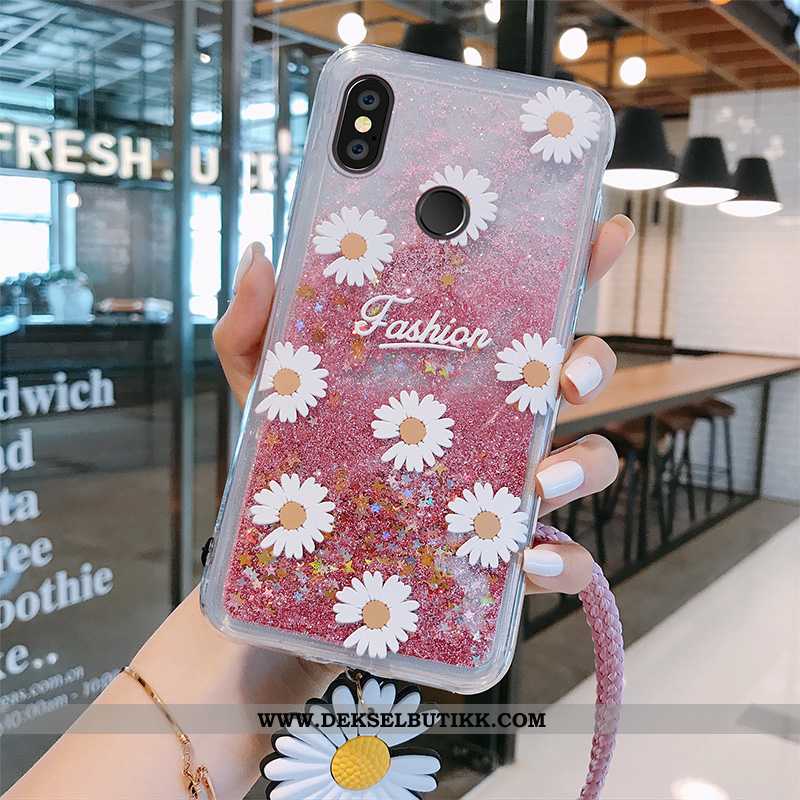 Etui Xiaomi Mi 8 Beskyttelse Mobiltelefon Liten Lilla, Deksel Xiaomi Mi 8 Hengende Ornamenter Billig