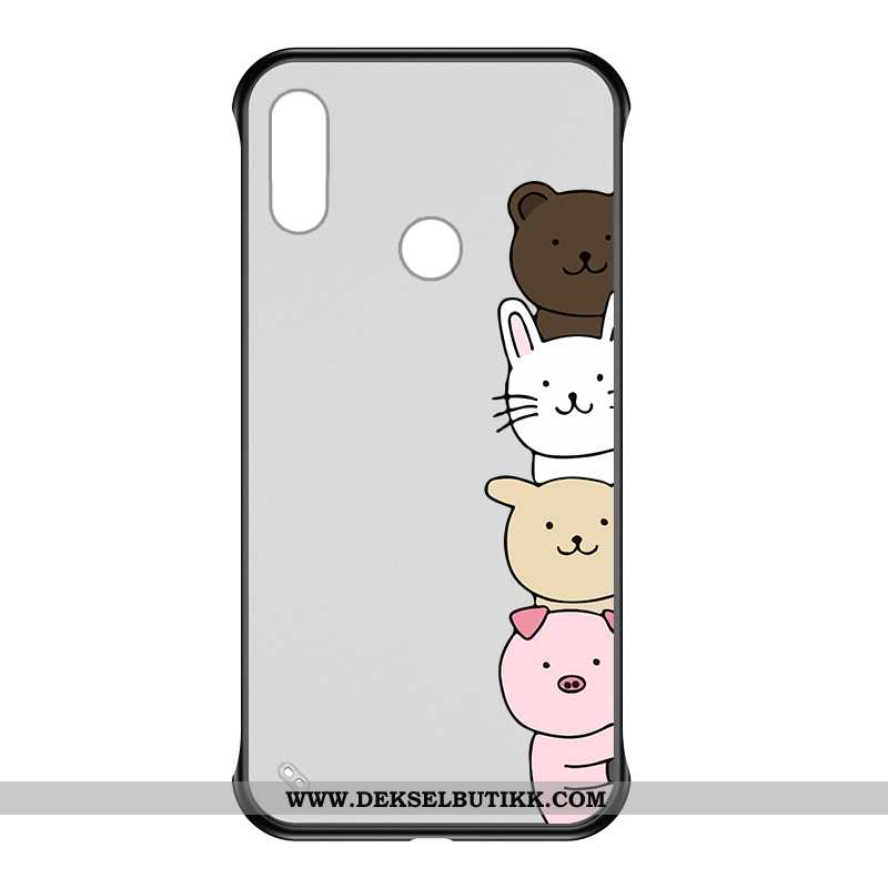 Etui Xiaomi Mi 8 Cartoon Stråler Enkel Tynne Grå, Deksel Xiaomi Mi 8 Mønster Tilbud