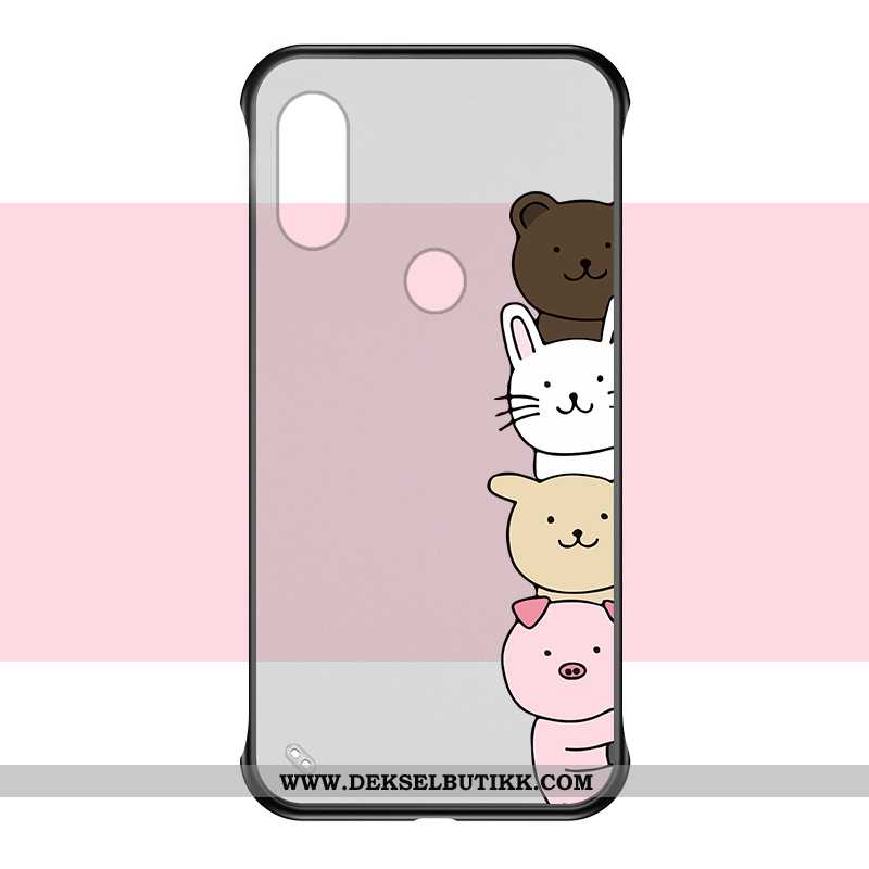 Etui Xiaomi Mi 8 Cartoon Stråler Enkel Tynne Grå, Deksel Xiaomi Mi 8 Mønster Tilbud