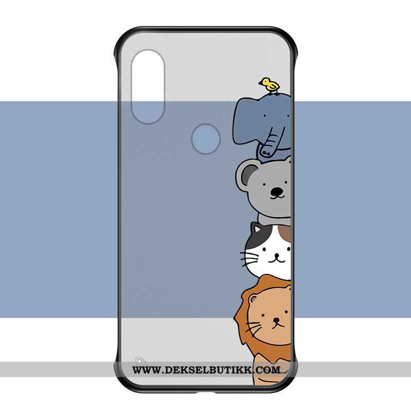 Etui Xiaomi Mi 8 Cartoon Stråler Enkel Tynne Grå, Deksel Xiaomi Mi 8 Mønster Tilbud