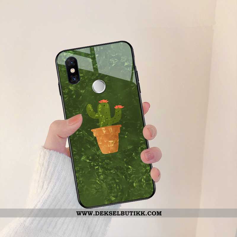 Etui Xiaomi Mi 8 Kreativ Tynne Vind Hvitt, Deksel Xiaomi Mi 8 Cartoon Rabatt