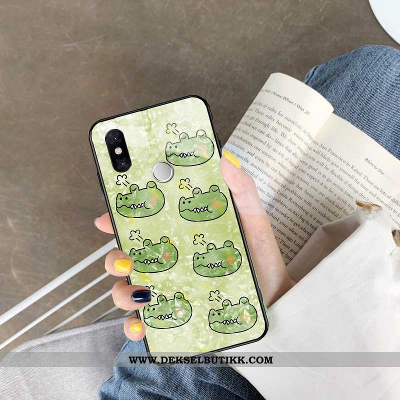 Etui Xiaomi Mi 8 Kreativ Tynne Vind Hvitt, Deksel Xiaomi Mi 8 Cartoon Rabatt