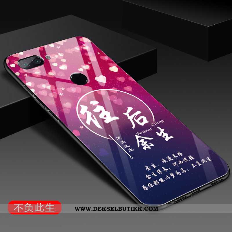 Etui Xiaomi Mi 8 Lite Beskyttelse Alt Inkludert Silikon Rosa, Deksel Xiaomi Mi 8 Lite Glass Tilbud