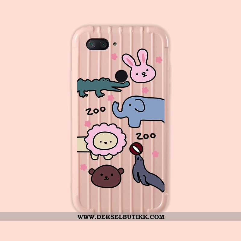 Etui Xiaomi Mi 8 Lite Cartoon Mote Av Personlighet Reise Grønn, Deksel Xiaomi Mi 8 Lite Vakker Billi