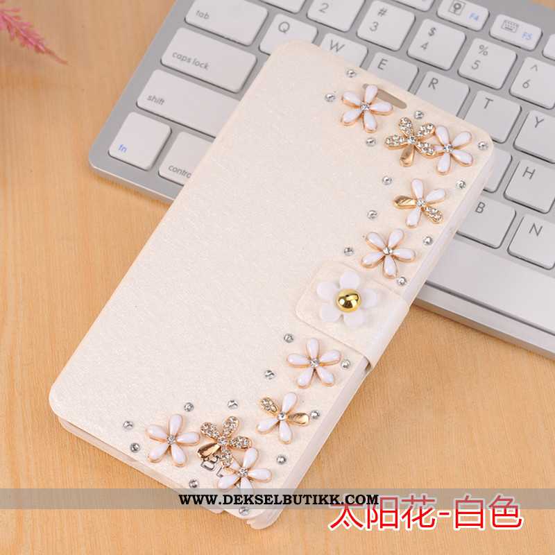 Etui Xiaomi Mi 8 Lite Hengende Ornamenter Clamshell Skinndeksel Beskyttelse Blå, Deksel Xiaomi Mi 8 