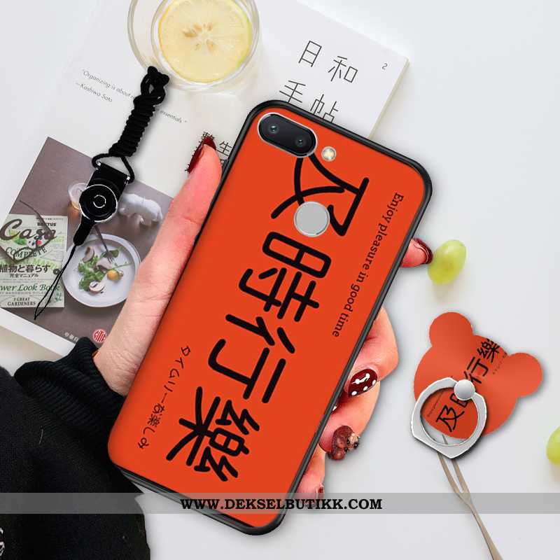 Etui Xiaomi Mi 8 Lite Silikon Av Personlighet Cartoon Grønn, Deksel Xiaomi Mi 8 Lite Beskyttelse På 