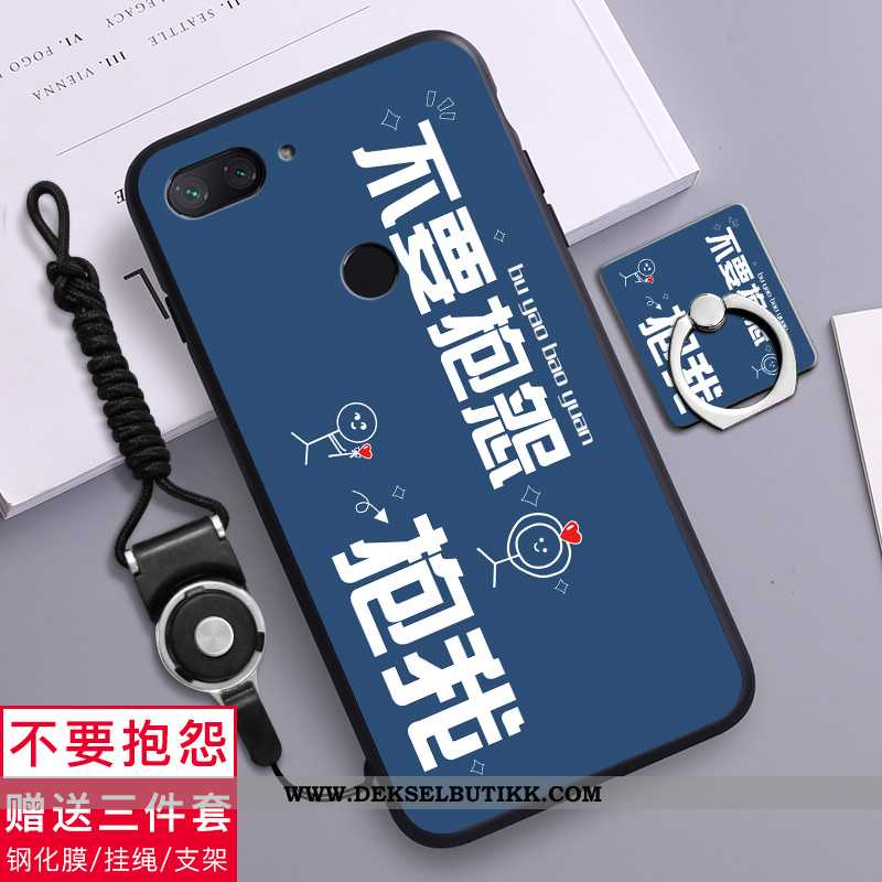 Etui Xiaomi Mi 8 Lite Silikon Myke Trend Mobiltelefon Rosa, Deksel Xiaomi Mi 8 Lite Gjennomsiktig Ti