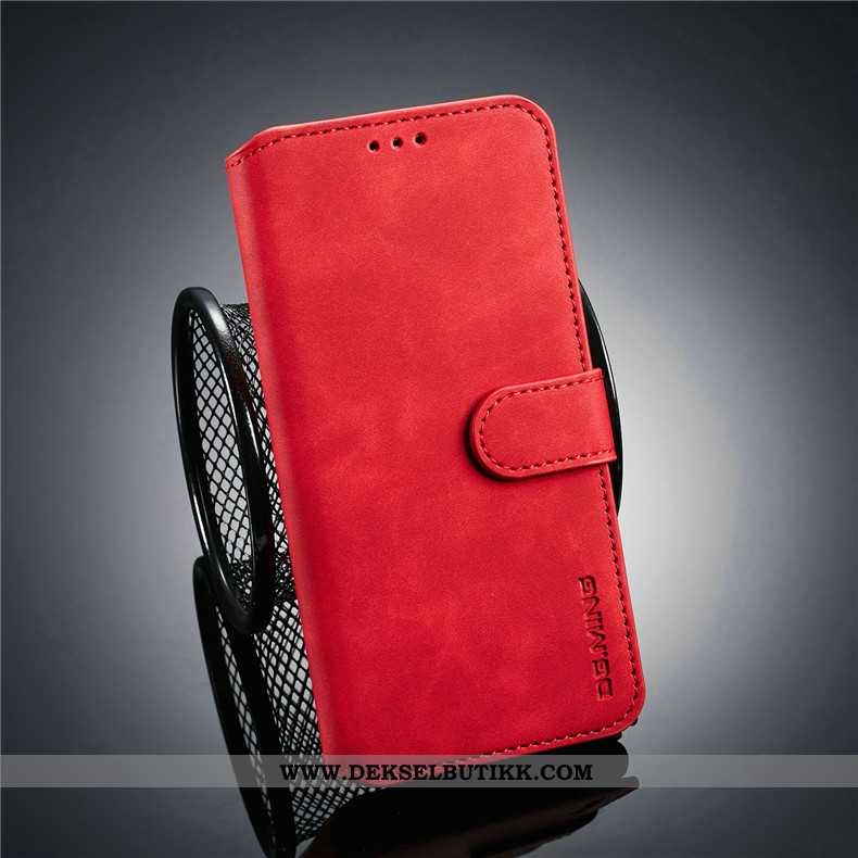 Etui Xiaomi Mi 8 Lite Skinndeksel Anti-fall Ungdom Folio Grå, Deksel Xiaomi Mi 8 Lite Liten Billige