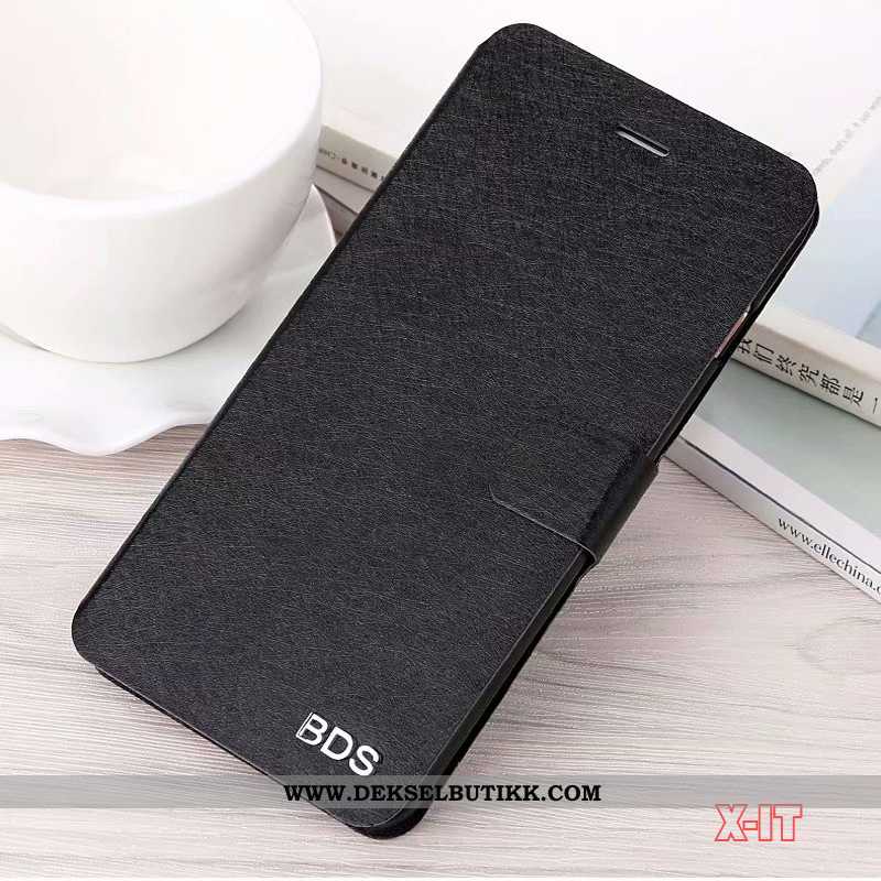 Etui Xiaomi Mi 8 Lite Skinndeksel Folio Anti-fall Mobiltelefon Rosa, Deksel Xiaomi Mi 8 Lite Beskytt