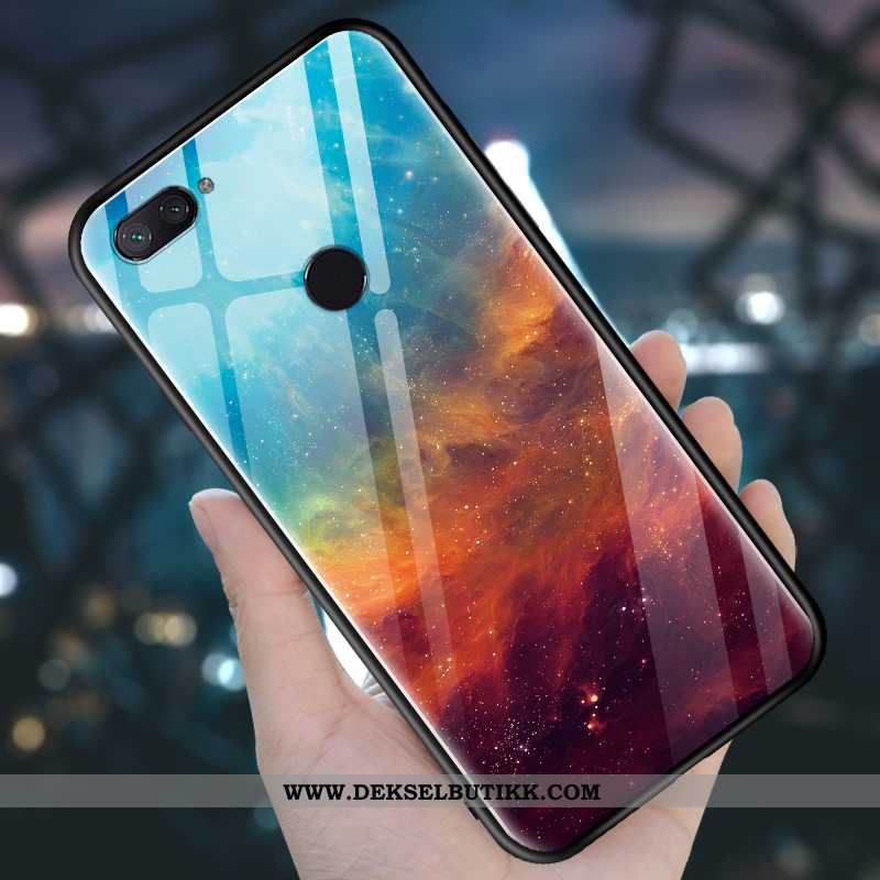 Etui Xiaomi Mi 8 Lite Trend Anti-fall Liten Bakdeksel Lilla, Deksel Xiaomi Mi 8 Lite Myke Kjøpe