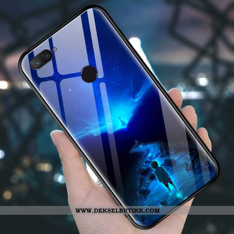 Etui Xiaomi Mi 8 Lite Trend Anti-fall Liten Bakdeksel Lilla, Deksel Xiaomi Mi 8 Lite Myke Kjøpe