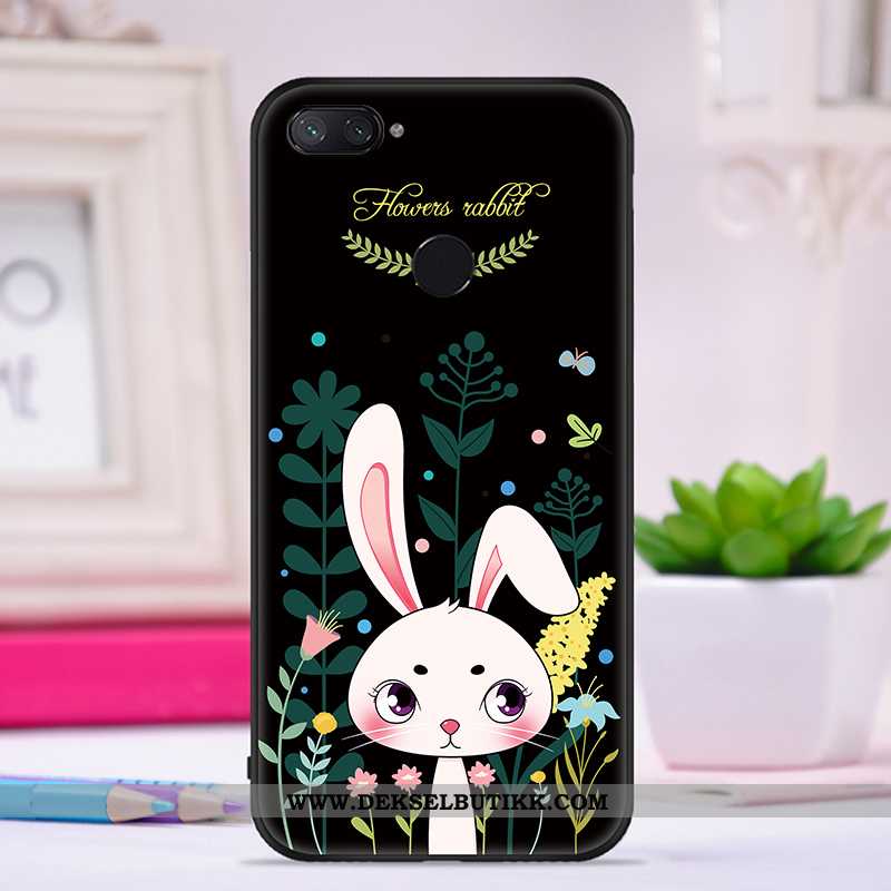 Etui Xiaomi Mi 8 Lite Vakker Silikon Kreativ Lilla, Deksel Xiaomi Mi 8 Lite Trend Billig