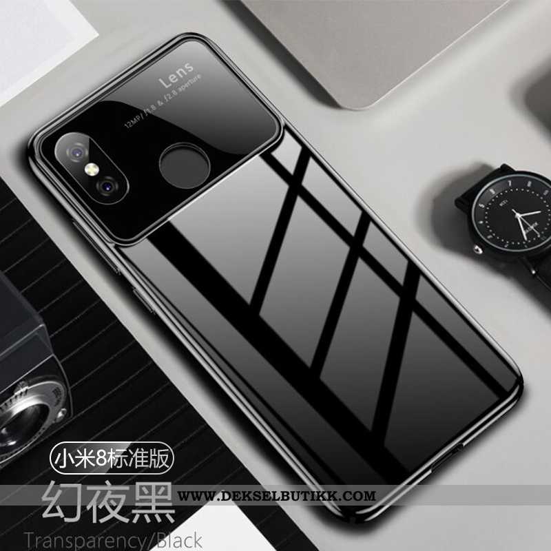 Etui Xiaomi Mi 8 Mønster Glass Alt Inkludert Nubuck Gul, Deksel Xiaomi Mi 8 Trend Tilbud